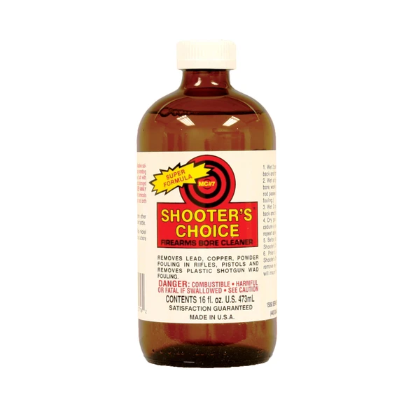 product variation Shooter's Choice MC #7, Solvent, Liquid, 16oz, Bore Cleaner/Conditioner, Glass Container SHF-MC716 image