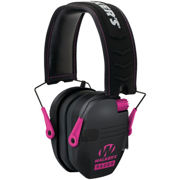product variation WALKERS GAME EAR Razor Series Slim Shooter Electronic Pink Folding Muff (GWP-RSEM-PNK) image