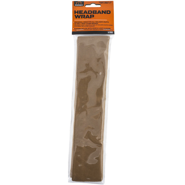 product variation WALKER'S GAME EAR Coyote Brown Headband Wrap (GWP-HDBND-CYB) image