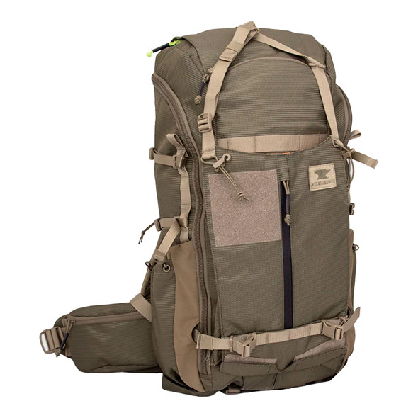 product variation Mountainsmith Mayhem EVO 45L Loden internal frame hiking backpack with beaver tail panel image