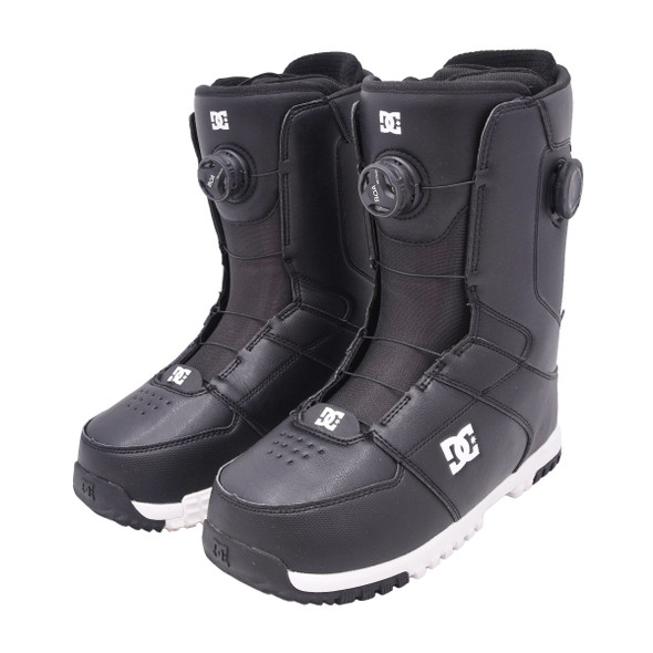 product variation Open Box (Great condition, limited use): DC Control Snowboard Boots, Color: Black/Black/White, Size: 11.5 (ADYO100073-BLW-115D) image