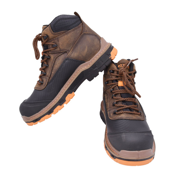 product variation Open Box (Great condition, limited use): WOLVERINE Overpass Mid Cm Wp, Color: Summer Brown, Size: 9.5, Width: EW (W10717-9.5-EW) image