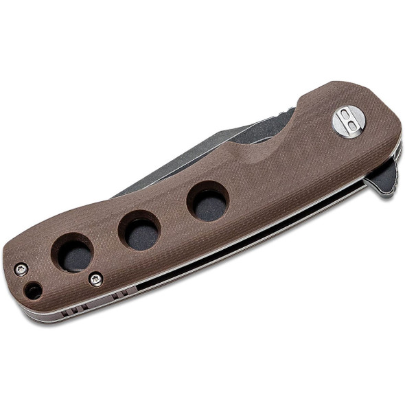 product variation Brown G10 Handle | Black Stonewash D2 Blade image