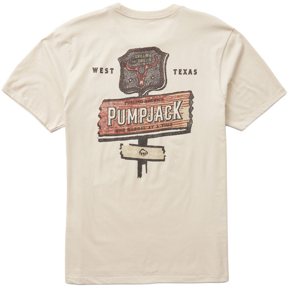 product variation WOLVERINE Men's Roadside Caf Natural Short Sleeve Graphic Tee (W1220188-1007) image