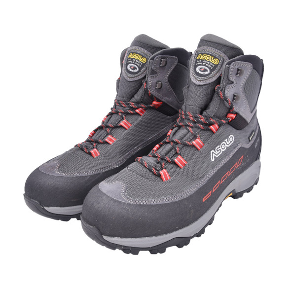 product variation Open Box (Great condition, limited use): ASOLO Arctic Gv Mm Grey/Gunmetal/Red 115 (B12536-A176-115) image