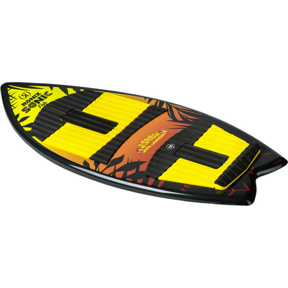 product variation RONIX Boy's Fish Sonic 3'9" Sunset Splash Wakesurf Board (252402) image