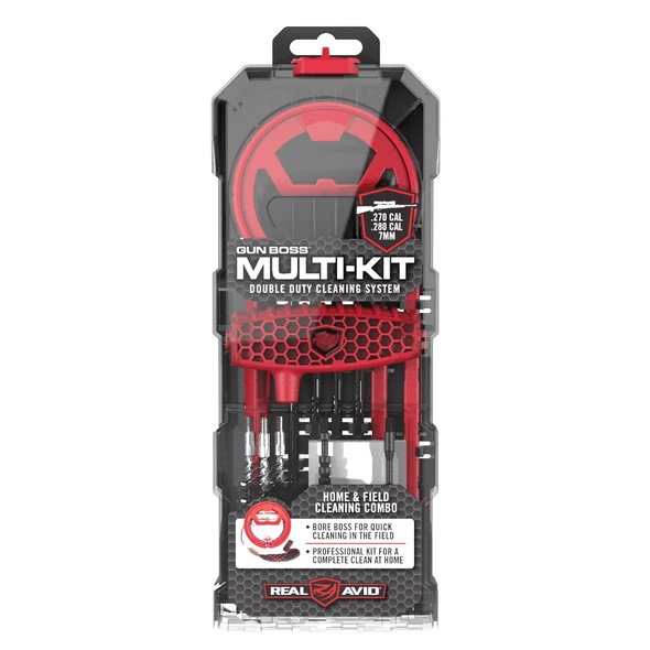 product variation Real Avid Gun Boss, Multi-Kit, Home and Field Double Duty Professional Gun Cleaning, Fits .270, .280, 7mm, Rifle AVGBMK270 image