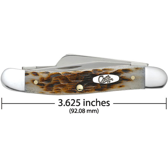 product variation CASE XX Amber Bone SS Medium Stockman Knife (00042) image