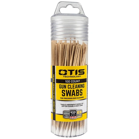 product variation OTIS 100-Pack Single Tip Gun Cleaning Swabs in Twist Top Container (FG-241-100) image