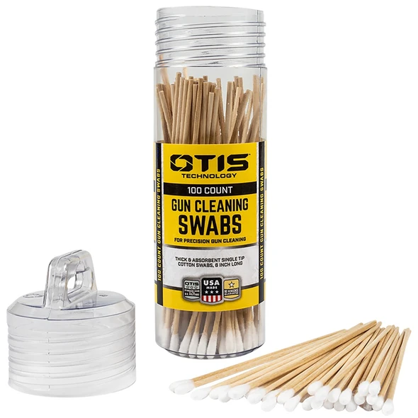 product variation OTIS 100-Pack Single Tip Gun Cleaning Swabs in Twist Top Container (FG-241-100) image