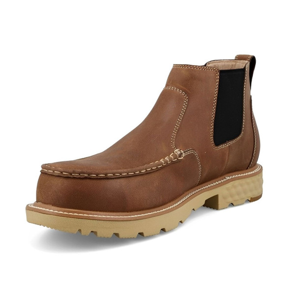 product variation Open Box (Damaged package): TWISTED X Men's 4" Work Chelsea Boot, Color: Ginger, Size: 10.5, Width: M (MXCN002-M-10.5) image