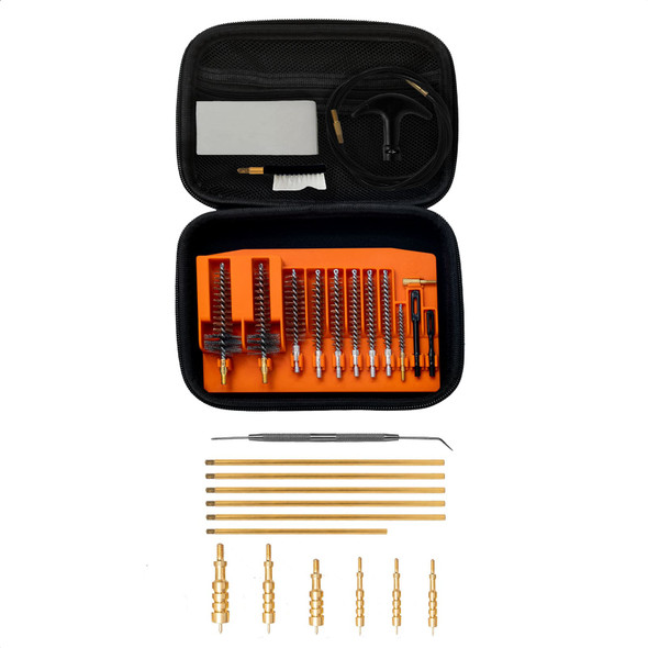 product variation GRITR Rifle Cleaning Kit .17 Through .44 Cal. - All the Essentials image