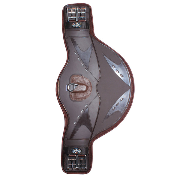 product variation PROFESSIONAL'S CHOICE Contoured Belly Guard Monoflap Chocolate Girth (CBMG-CHO) image