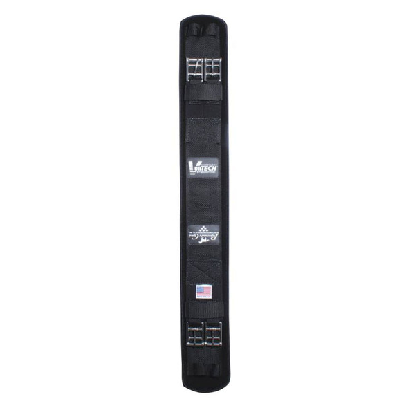 product variation PROFESSIONAL'S CHOICE Black VenTECH Dressage Girth (DGV-BLA) image
