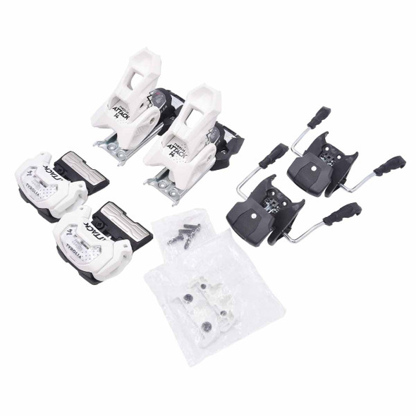product variation Open Box (Great condition, limited use): TYROLIA Attack 14 GW Brake 95 [A] Matte White Ski Bindings (114642) image