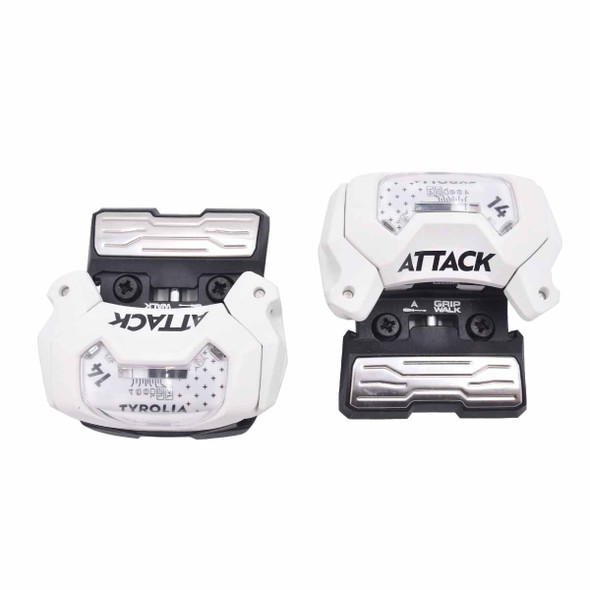 product variation Open Box (Great condition, limited use): TYROLIA Attack 14 GW Brake 95 [A] Matte White Ski Bindings (114642) image
