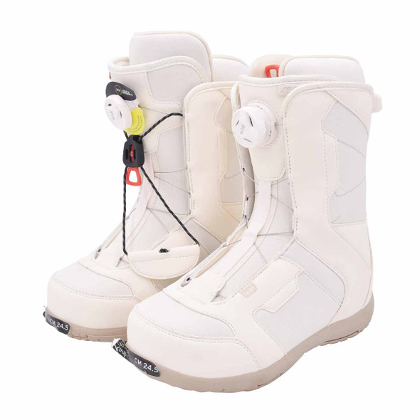 product variation Open Box (Great condition, limited use): HEAD LEGACY W BOA Women's Snowboard Boot, Color: White, Size: 245 (354625-245) image