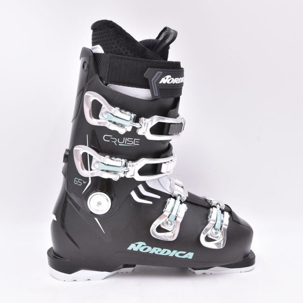 product variation Open Box (Great condition, limited use): NORDICA Women Cruise 65 W Boots, Color: Black/White/Green, Size: 25.5 (05067002Q04-25.5) image