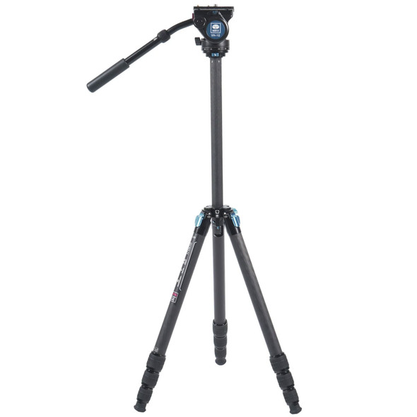 product variation SIRUI ST-224 Superb Travel Carbon Tripod with VH-10 Video Head (ST224+VH10) image