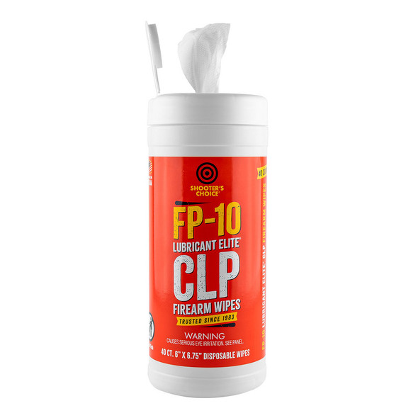 product variation SHOOTERS CHOICE FP-10 Lubricant Elite CLP Wipes 40 Count (SHF-40C-FP10) image