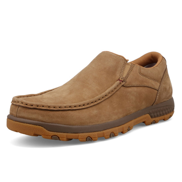 product variation TWISTED X Men's Slip-On Driving Moc Camel Casual Shoes (MXC0022) image
