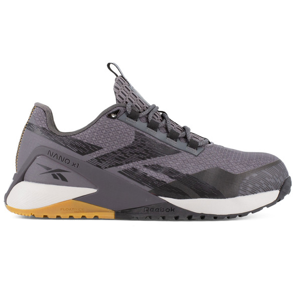 product variation REEBOK Men's Nano X1 Adventure Composite Toe Grey/Black Work Shoes (RB3481) image