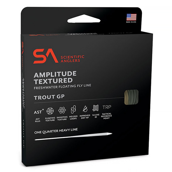 product variation SCIENTIFIC ANGLERS Amplitude Textured Trout GP Butter/Sage/Willow Fly Line image