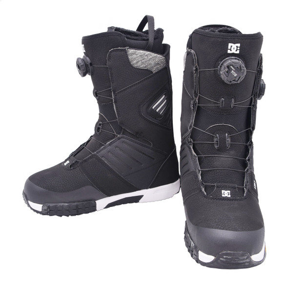 product variation Open Box (Great condition, limited use): DC Judge Snowboard Boots, Color: Black/White, Size: 10.5 (ADYO100075-BKW-105D) image