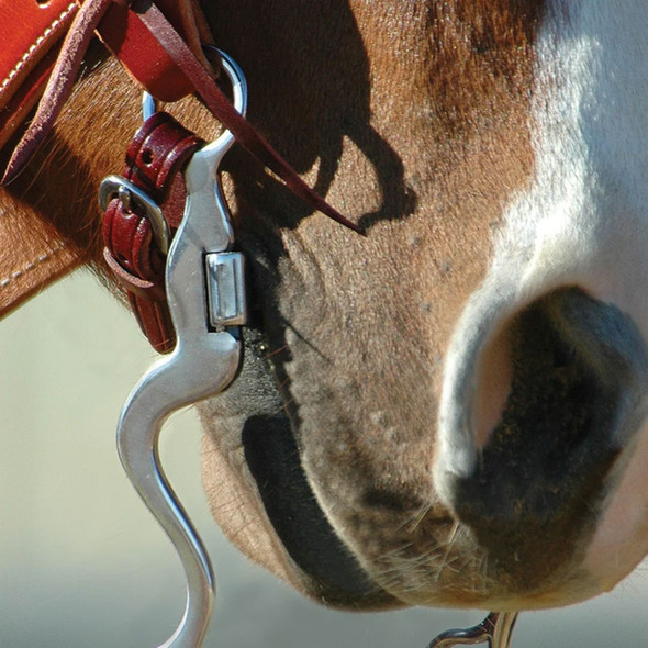 product variation CLASSIC EQUINE Performance Cavalry Shank 8in Bit with Port (SSPSBIT8CS43) image