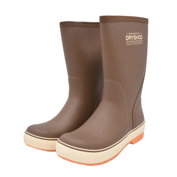 product variation Open Box (Great condition, limited use): DRYSHOD Seamonster FLX Mid, Color: Brown/Cream/Org, Size: 8 (SMX-MM-BR-8) image