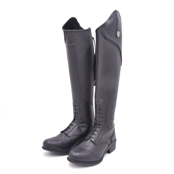 product variation Open Box (Great condition, limited use): MOUNTAIN HORSE Veganza Lds Field Boot; Color: Black; Size: 38 US 7 Slim (309034BLKN07) image