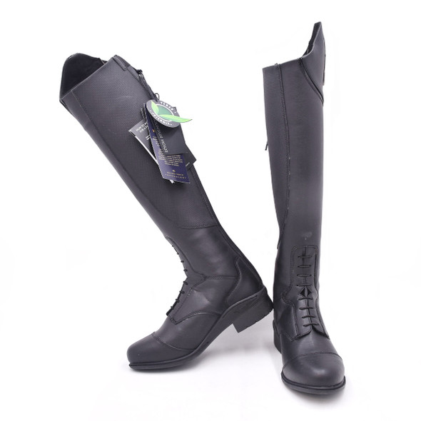 product variation Open Box (Great condition, limited use): MOUNTAIN HORSE Veganza Lds Field Boot; Color: Black; Size: 38 US 7 Slim (309034BLKN07) image