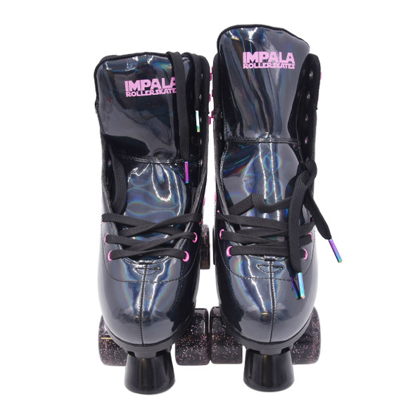 product variation Open Box (Great condition, limited use): Impala Quad Skate, Color: Black Holographic, Size: 10 image