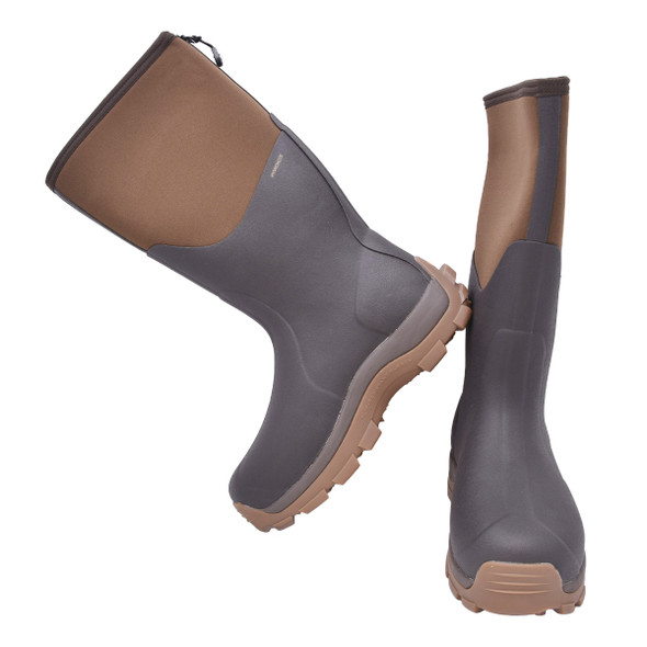 product variation Open Box (Great condition, limited use): DRYSHOD Mens Haymaker Hi, Color: Brown/Peanut, Size: 10 (HAY-MH-BR-10) image