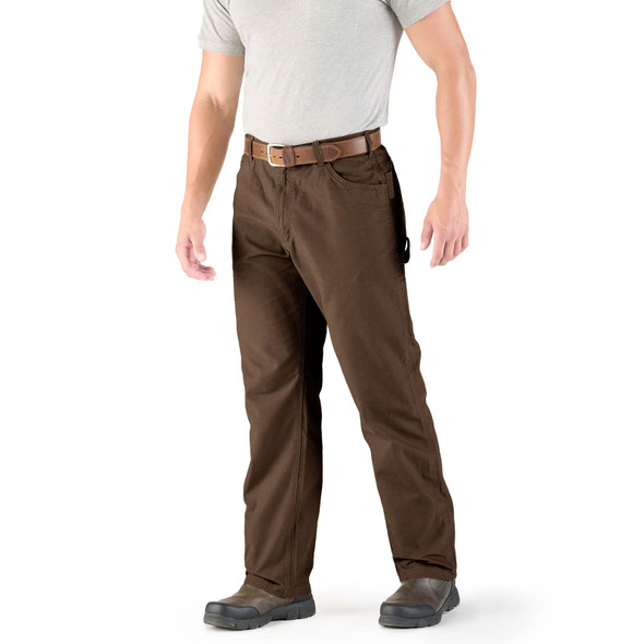 product variation Berne P967 bark washed duck relaxed fit carpenter pants with hammer loop image