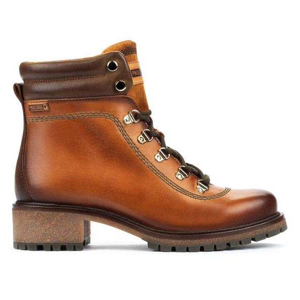 product variation Open Box (Damaged package): PIKOLINOS Women Winter Flat Ankle boots, Color: Brandy, Size: 38 (W9Z-8634C125038) image