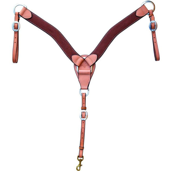 product variation PROFESSIONAL'S CHOICE Contoured 2in Tan Bison Breast Collar (1165TBIS) image