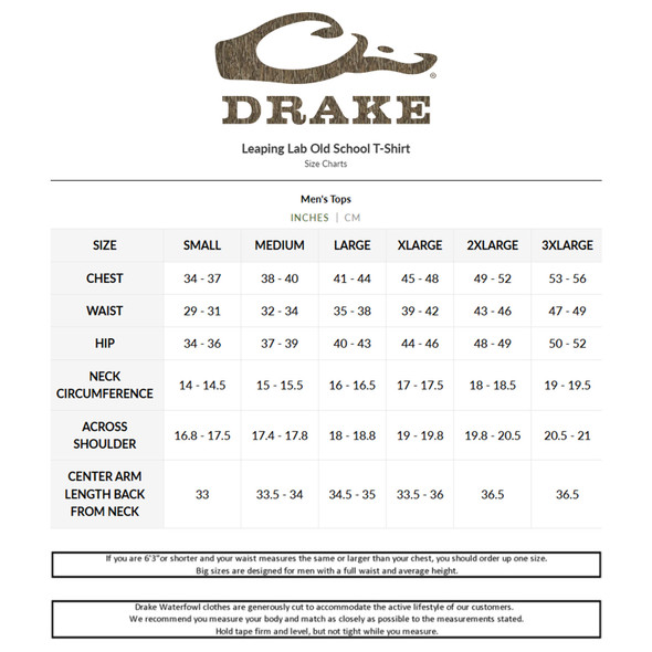 product variation DRAKE Men's Leaping Lab Old School Night Sky Navy Heather T-Shirt (DT9843-NSN) image