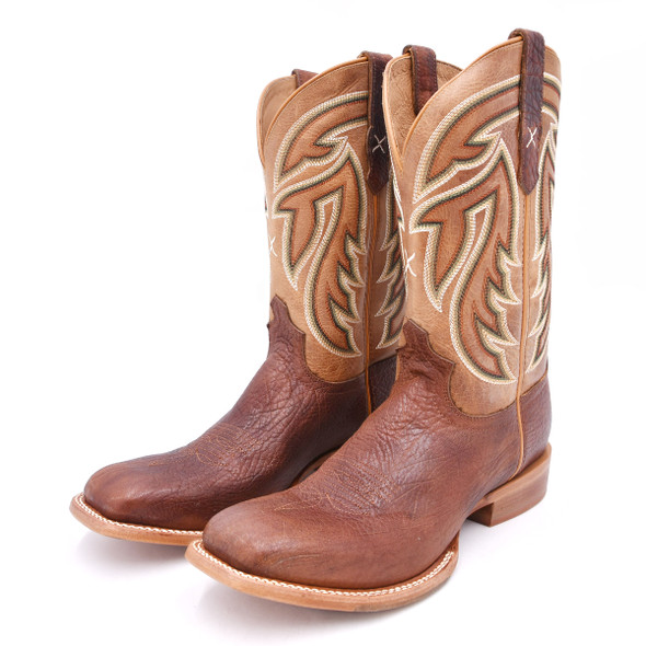 product variation Open Box (Great condition, limited use): TWISTED X Men's 12" Rancher, Color: Nutmeg & Peanut, Size: 11.5, Width: D (MRAL024-D-11.5) image