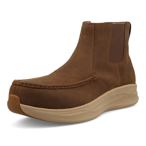 product variation TWISTED X Men's 6in Chelsea UltraLite X Tawny Brown Work Boots (MCAUN03) image