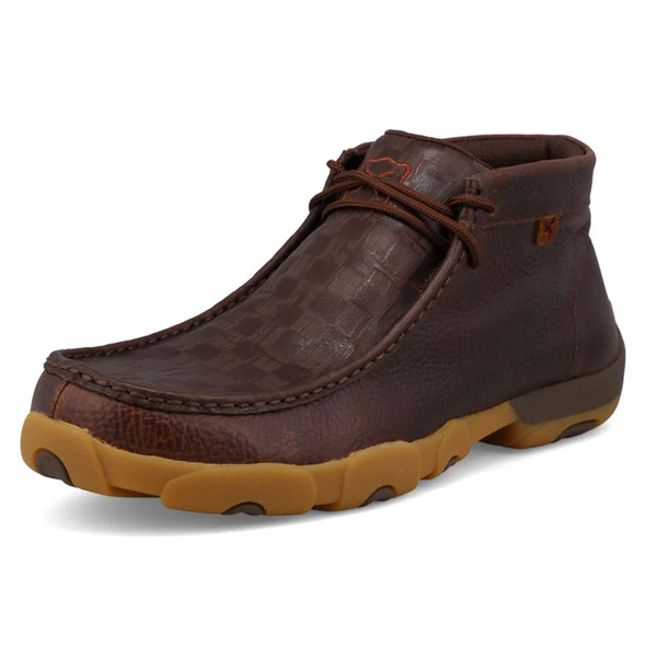 product variation TWISTED X Men's Chukka Driving Moc Umber Casual Shoes (MDM0107) image