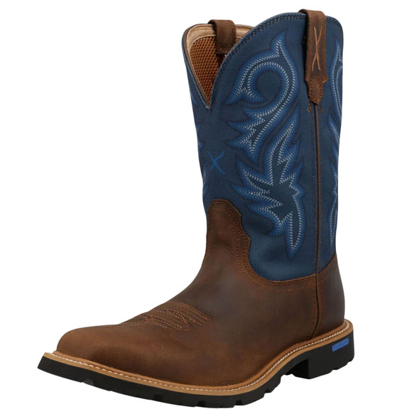 TWISTED X 11in Tech X Tobacco Brown Adobe Boot MXTR013