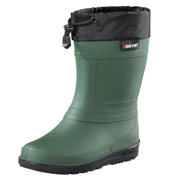 product variation Baffin Ice Castle green and black kids winter and rain boot image