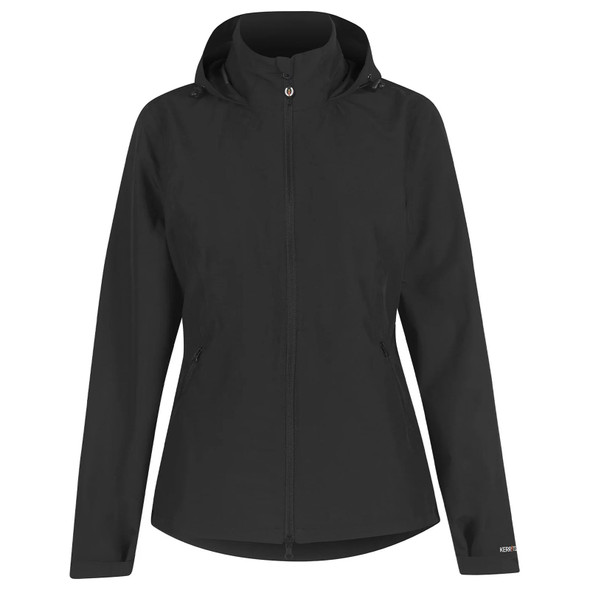 product variation KERRITS Women's Waterproof All Around Black Equestrian Rain Jacket (40472BLK) image