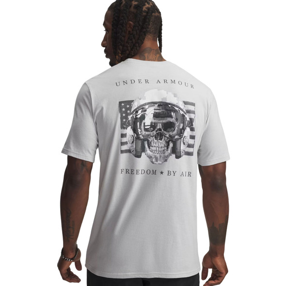 product variation UNDER ARMOUR Men's Freedom By Air Halo Gray/Titan Gray T-Shirt (6004101-014) image