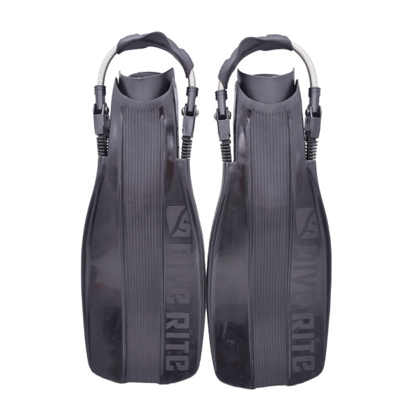 product variation Open Box (Great condition, limited use): DIVE RITE FINS XT - S/S STRAP W/SWIVEL BUCKLE BLACK, Size: S (ES510-SMALL) image