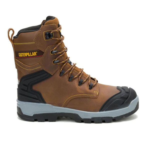 product variation CAT Men's Striver XL TX 8in Waterproof Composite Toe Bison Work Boots (P91893) image