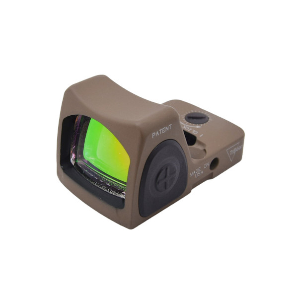 product variation Open Box (Great condition, limited use): Trijicon RMR Type 2 Reflex Sight 6.5 MOA Adjustable LED FDE RM07-C-700717 image