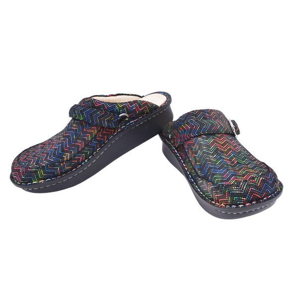 product variation Open Box (Great condition, limited use): ALEGRIA Seville Women's Professional shoes, Color: Ric Rack Rainbow, Size: 40, Width: M (SEV-453-40) image