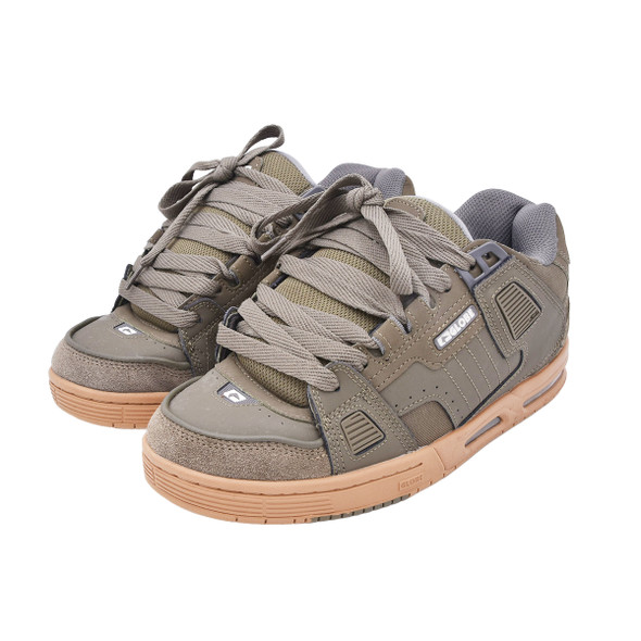 product variation Open Box (Great condition, limited use): GLOBE Sabre Mens Footwear, Color: Moss/Gum, Size: 9 (GBSABR-MOSS-GUM-9) image